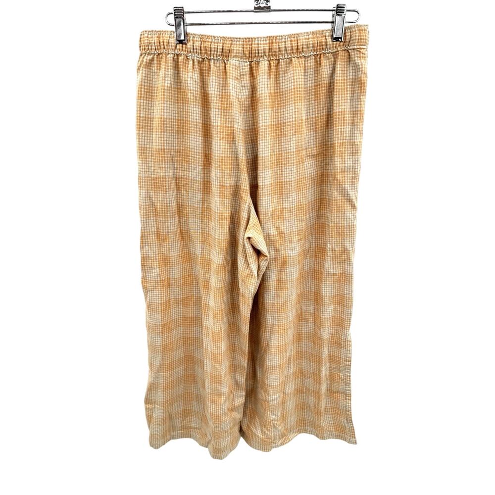 Patagonia Garden Island Pants Lounge Pants Hemp Small Actions/Wispy Green Size S